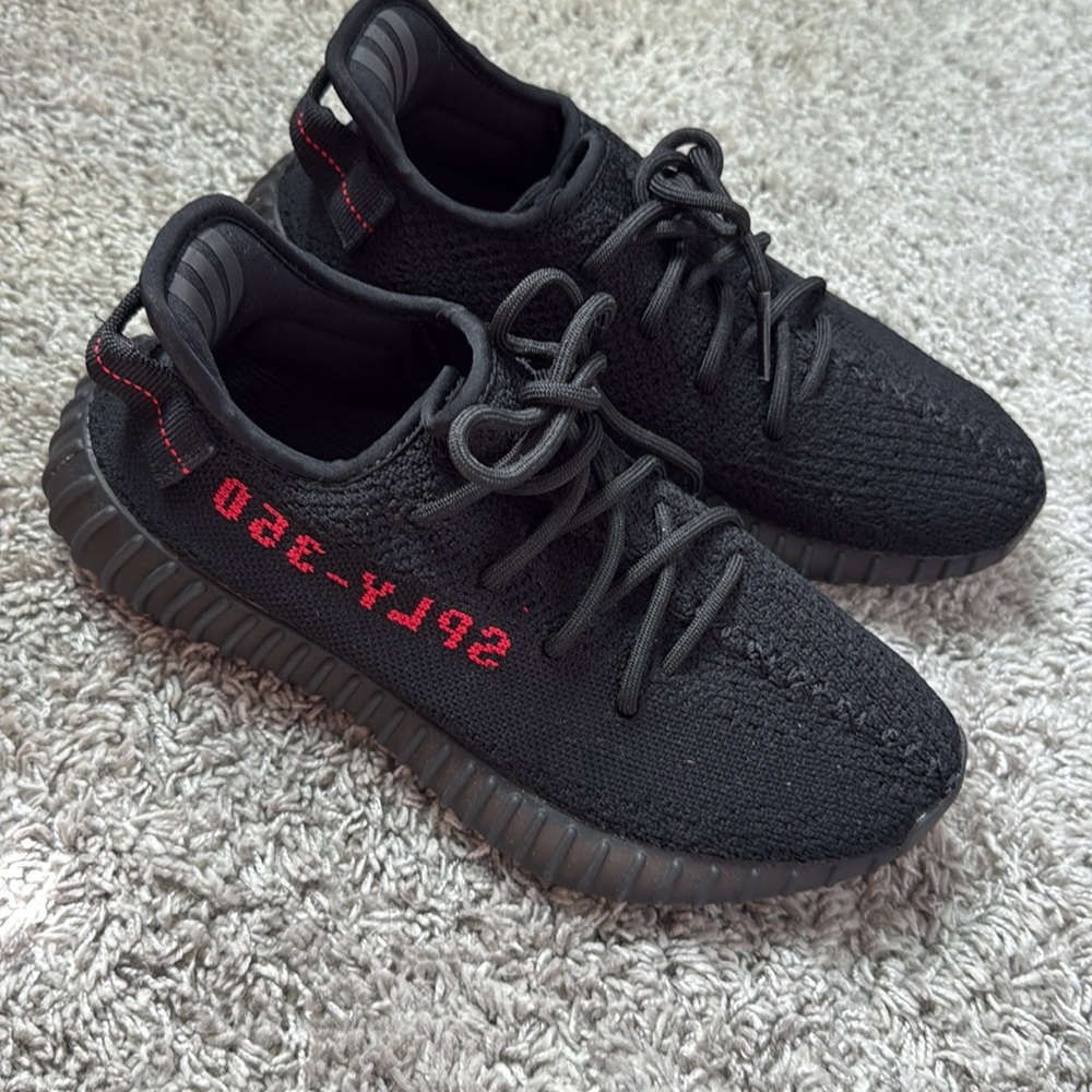 Black Yeezy Boost Sneakers - Picture 3 of 5